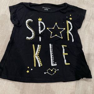 First Impressions Sparkle toddler shirt. Size 18 months.